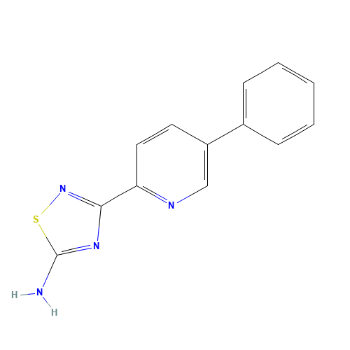 3-(5-phenylpyridin-2-yl)-1,2,4-thiadiazol-5-amine (CAS: 1179360-74-7) - Related Chemical Product