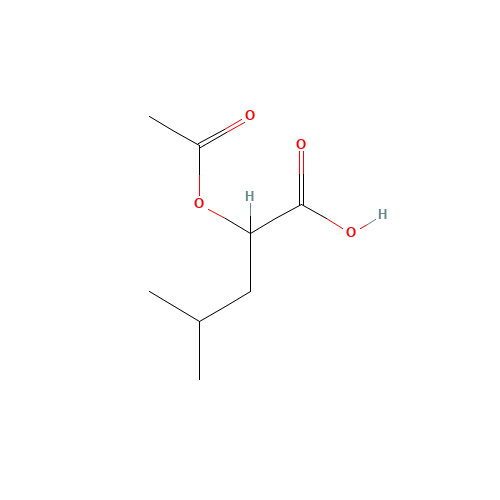2-acetyloxy-4-methylpentanoic acid (CAS: 90113-92-1) - Related Chemical Product