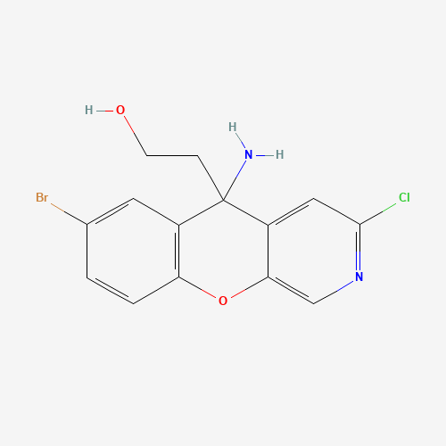 2-(5-amino-7-bromo-3-chlorochromeno[2,3-c]pyridin-5-yl)ethanol (CAS: 1335218-74-0) - Related Chemical Product