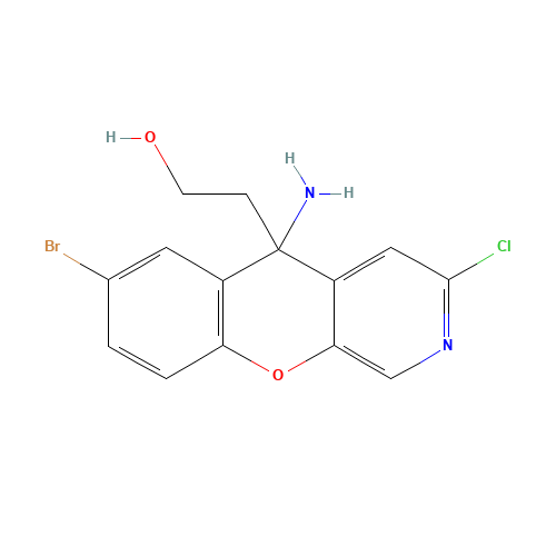 2-(5-amino-7-bromo-3-chlorochromeno[2,3-c]pyridin-5-yl)ethanol (CAS: 1335218-74-0) - Related Chemical Product