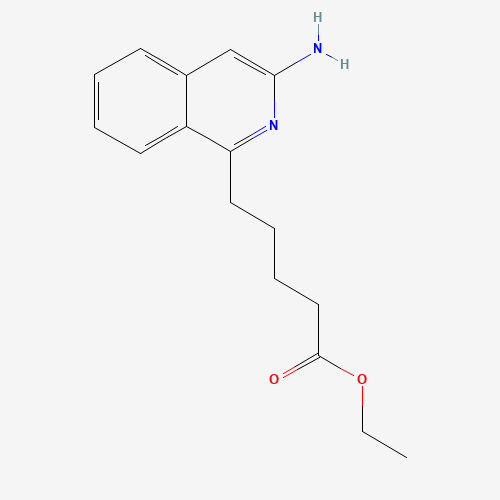 ethyl 5-(3-aminoisoquinolin-1-yl)pentanoate (CAS: 1429480-20-5) - Related Chemical Product