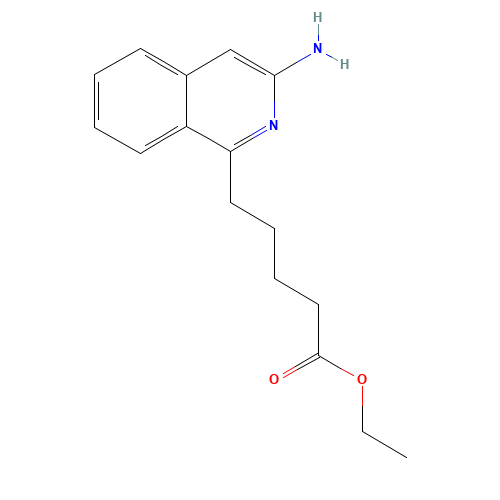 ethyl 5-(3-aminoisoquinolin-1-yl)pentanoate (CAS: 1429480-20-5) - Related Chemical Product