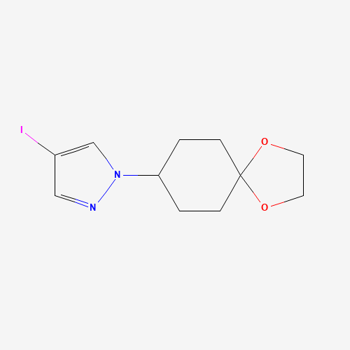 1-(1,4-dioxaspiro[4.5]decan-8-yl)-4-iodopyrazole (CAS: 1175275-29-2) - Related Chemical Product