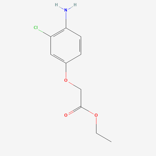 ethyl 2-(4-amino-3-chlorophenoxy)acetate (CAS: 1706-79-2) - Related Chemical Product
