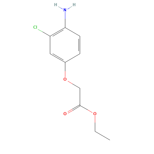 ethyl 2-(4-amino-3-chlorophenoxy)acetate (CAS: 1706-79-2) - Related Chemical Product