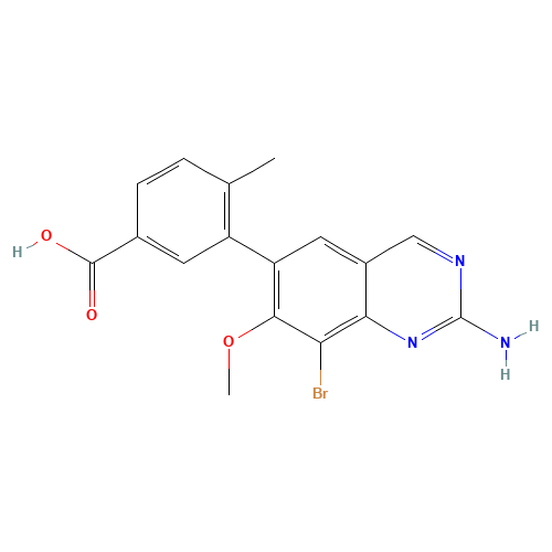 3-(2-amino-8-bromo-7-methoxyquinazolin-6-yl)-4-methylbenzoic acid (CAS: 1191932-26-9) - Related Chemical Product