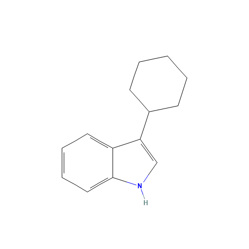 3-cyclohexyl-1H-indole (CAS: 100717-32-6) - Related Chemical Product