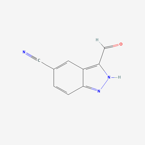 3-formyl-2H-indazole-5-carbonitrile (CAS: 518987-75-2) - Related Chemical Product
