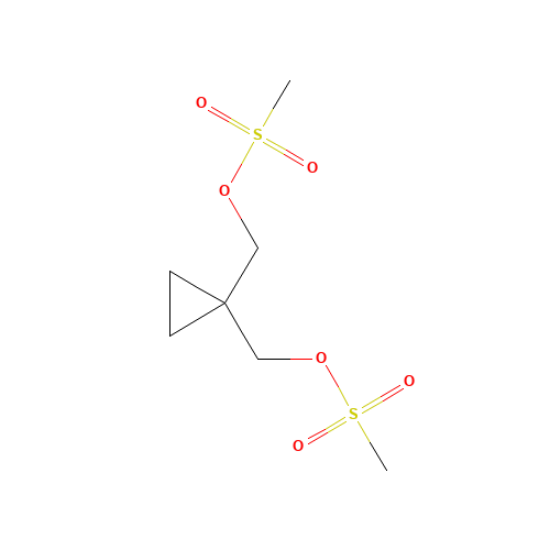 [1-(methylsulfonyloxymethyl)cyclopropyl]methyl methanesulfonate (CAS: 136476-38-5) - Related Chemical Product