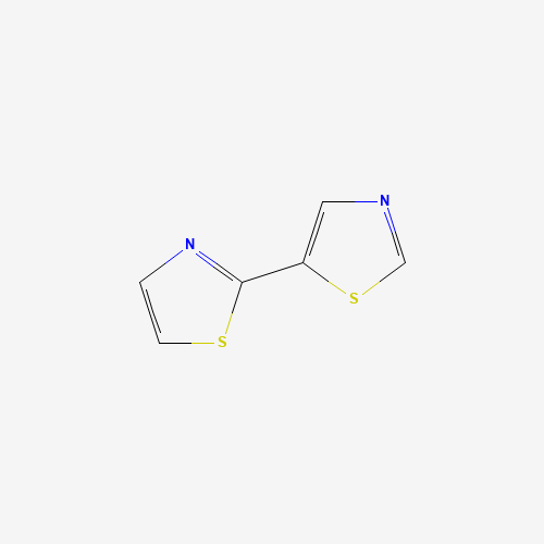 2-(1,3-thiazol-5-yl)-1,3-thiazole (CAS: 19960-71-5) - Chemical Structure and Molecular Formula 