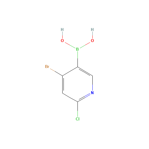 (4-bromo-6-chloropyridin-3-yl)boronic acid (CAS: 957062-85-0) - Related Chemical Product