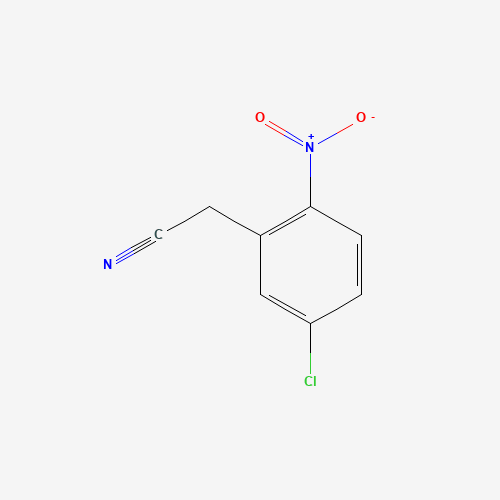 2-(5-chloro-2-nitrophenyl)acetonitrile (CAS: 72301-65-6) - Chemical Structure and Molecular Formula 