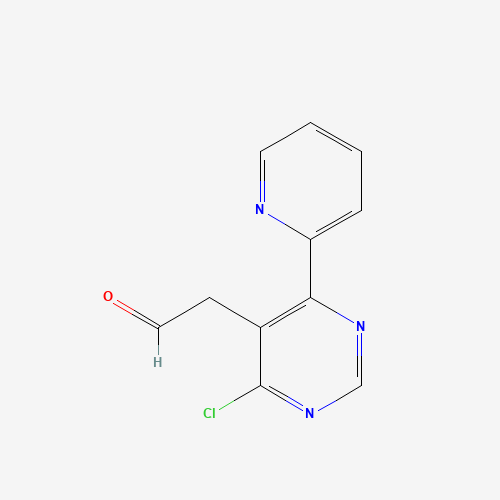 2-(4-chloro-6-pyridin-2-ylpyrimidin-5-yl)acetaldehyde (CAS: 1456534-40-9) - Related Chemical Product