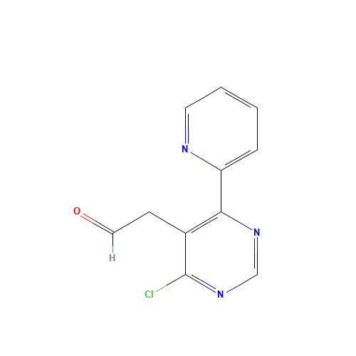2-(4-chloro-6-pyridin-2-ylpyrimidin-5-yl)acetaldehyde (CAS: 1456534-40-9) - Related Chemical Product