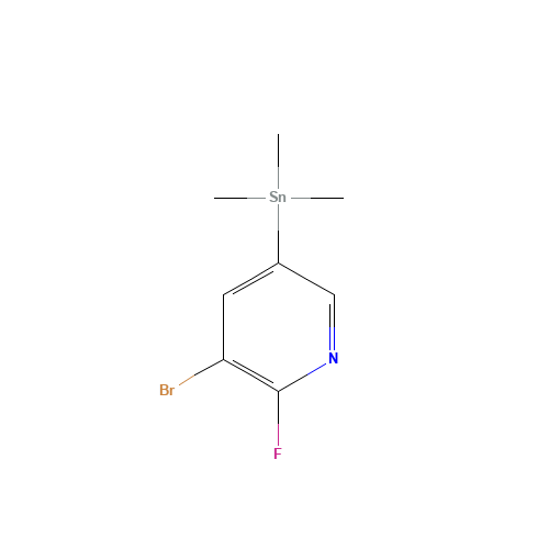 (5-bromo-6-fluoropyridin-3-yl)-trimethylstannane (CAS: 697300-74-6) - Related Chemical Product