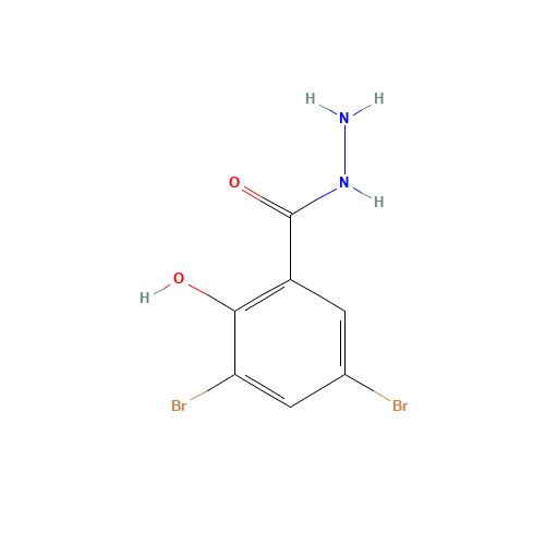 3,5-dibromo-2-hydroxybenzohydrazide (CAS: 46155-70-8) - Related Chemical Product