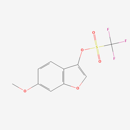 (6-methoxy-1-benzofuran-3-yl) trifluoromethanesulfonate (CAS: 862179-08-6) - Related Chemical Product