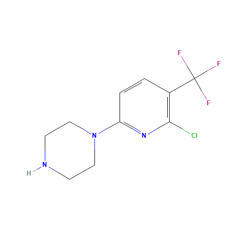 1-[6-chloro-5-(trifluoromethyl)pyridin-2-yl]piperazine (CAS: 132834-56-1) - Related Chemical Product