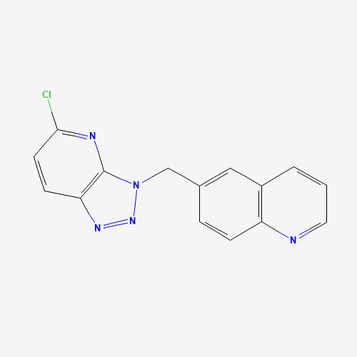 6-[(5-chlorotriazolo[4,5-b]pyridin-3-yl)methyl]quinoline (CAS: 1313726-84-9) - Related Chemical Product