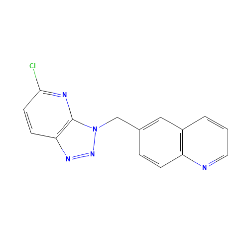 6-[(5-chlorotriazolo[4,5-b]pyridin-3-yl)methyl]quinoline (CAS: 1313726-84-9) - Related Chemical Product