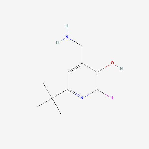 4-(aminomethyl)-6-tert-butyl-2-iodopyridin-3-ol (CAS: 69213-46-3) - Related Chemical Product