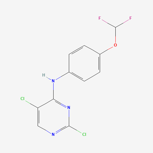 2,5-dichloro-N-[4-(difluoromethoxy)phenyl]pyrimidin-4-amine (CAS: 1341200-83-6) - Related Chemical Product