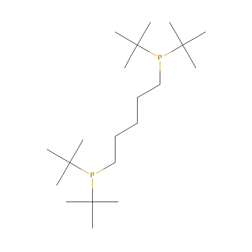 ditert-butyl(5-ditert-butylphosphanylpentyl)phosphane (CAS: 65420-68-0) - Related Chemical Product