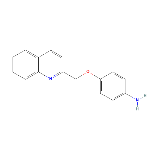 4-(quinolin-2-ylmethoxy)aniline (CAS: 105326-95-2) - Related Chemical Product
