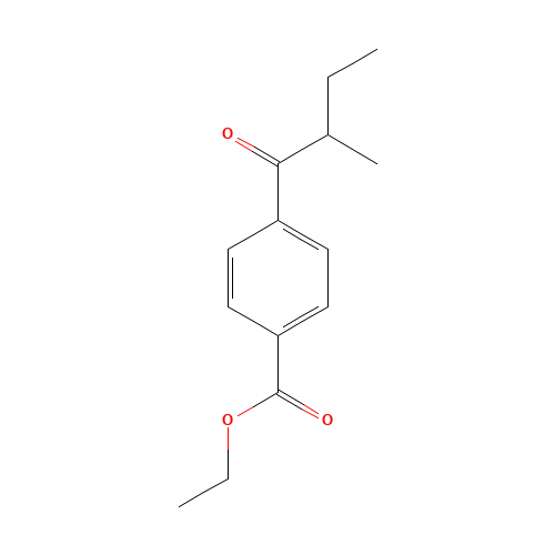 ethyl 4-(2-methylbutanoyl)benzoate (CAS: 801303-26-4) - Related Chemical Product