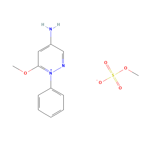 6-methoxy-1-phenylpyridazin-1-ium-4-amine;methyl sulfate (CAS: 30578-37-1) - Related Chemical Product