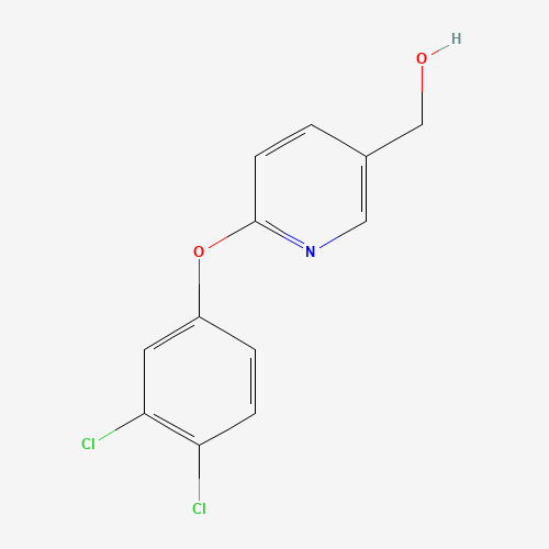 [6-(3,4-dichlorophenoxy)pyridin-3-yl]methanol (CAS: 1160430-77-2) - Related Chemical Product