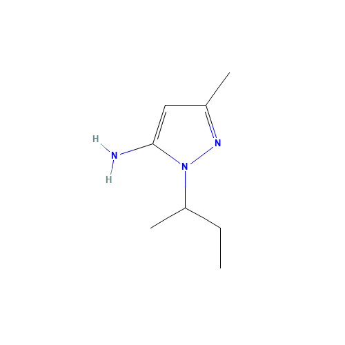 2-butan-2-yl-5-methylpyrazol-3-amine (CAS: 90206-23-8) - Related Chemical Product