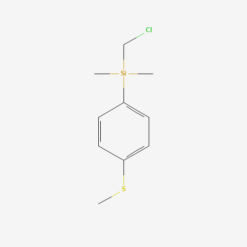 chloromethyl-dimethyl-(4-methylsulfanylphenyl)silane (CAS: 85491-12-9) - Related Chemical Product