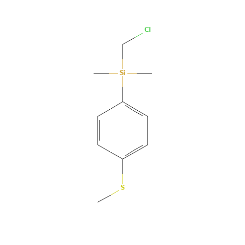 chloromethyl-dimethyl-(4-methylsulfanylphenyl)silane (CAS: 85491-12-9) - Related Chemical Product