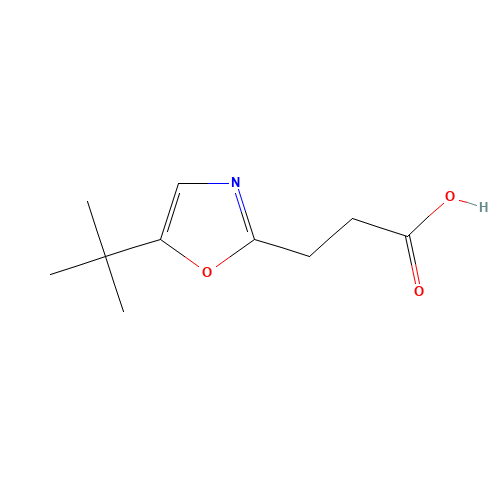 3-(5-tert-butyl-1,3-oxazol-2-yl)propanoic acid (CAS: 1216319-45-7) - Related Chemical Product