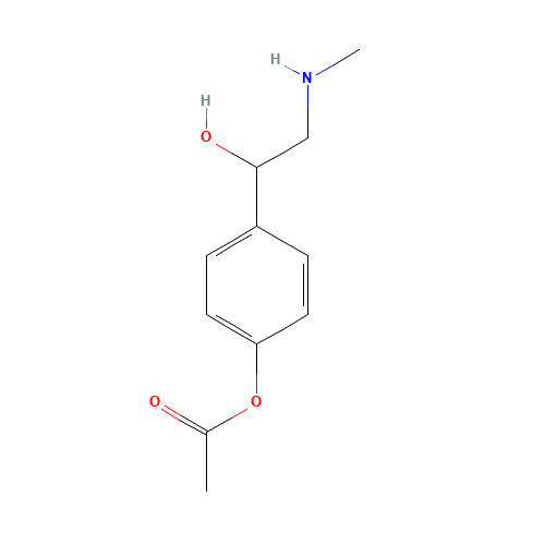 [4-[1-hydroxy-2-(methylamino)ethyl]phenyl] acetate (CAS: 408332-98-9) - Related Chemical Product