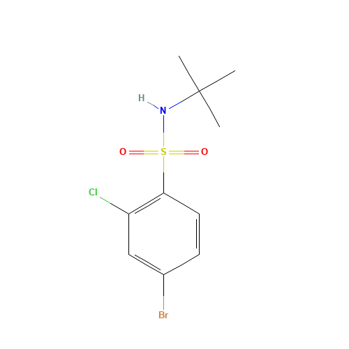 4-bromo-N-tert-butyl-2-chlorobenzenesulfonamide (CAS: 1169483-92-4) - Related Chemical Product