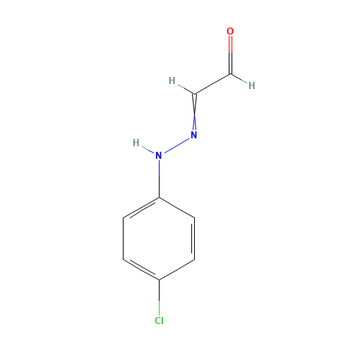 2-[(4-chlorophenyl)hydrazinylidene]acetaldehyde (CAS: 75119-97-0) - Related Chemical Product