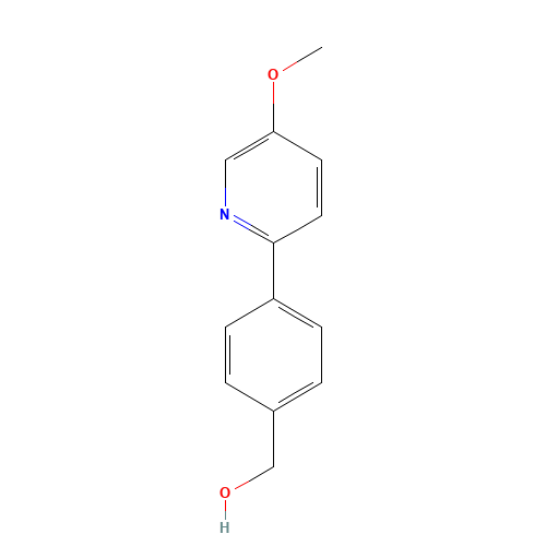 [4-(5-methoxypyridin-2-yl)phenyl]methanol (CAS: 1160430-71-6) - Related Chemical Product
