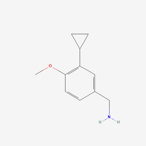 (3-cyclopropyl-4-methoxyphenyl)methanamine (CAS: 1112851-35-0) - Related Chemical Product