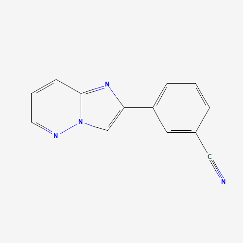 3-imidazo[1,2-b]pyridazin-2-ylbenzonitrile (CAS: 1149380-46-0) - Related Chemical Product