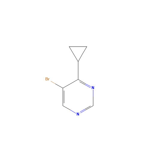 5-bromo-4-cyclopropylpyrimidine (CAS: 1346697-39-9) - Related Chemical Product