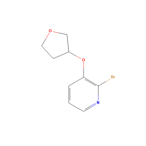 2-bromo-3-(oxolan-3-yloxy)pyridine (CAS: 1049023-88-2) - Related Chemical Product