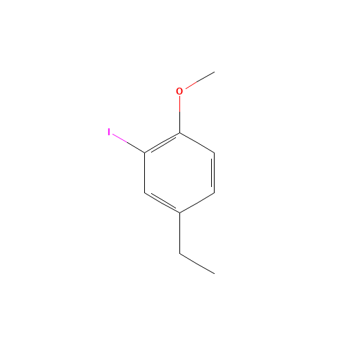 4-ethyl-2-iodo-1-methoxybenzene (CAS: 868167-69-5) - Related Chemical Product