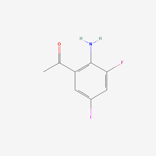 1-(2-amino-3-fluoro-5-iodophenyl)ethanone (CAS: 935292-91-4) - Related Chemical Product