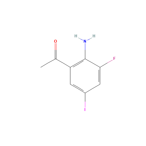 1-(2-amino-3-fluoro-5-iodophenyl)ethanone (CAS: 935292-91-4) - Related Chemical Product