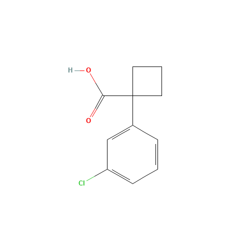 1-(3-chlorophenyl)cyclobutane-1-carboxylic acid (CAS: 151157-55-0) - Related Chemical Product