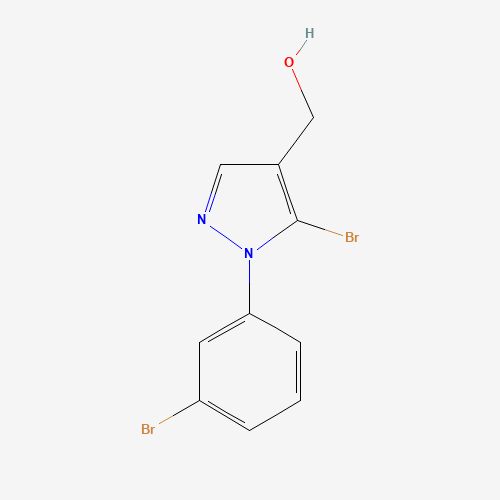 [5-bromo-1-(3-bromophenyl)pyrazol-4-yl]methanol (CAS: 1245036-45-6) - Related Chemical Product