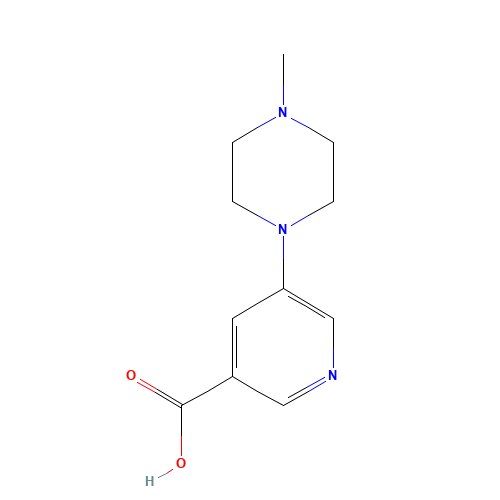 5-(4-methylpiperazin-1-yl)pyridine-3-carboxylic acid (CAS: 450368-31-7) - Related Chemical Product