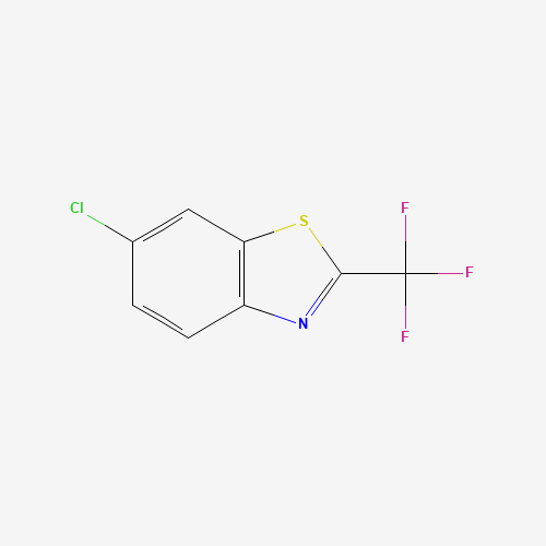 6-chloro-2-(trifluoromethyl)-1,3-benzothiazole (CAS: 679396-59-9) - Chemical Structure and Molecular Formula 